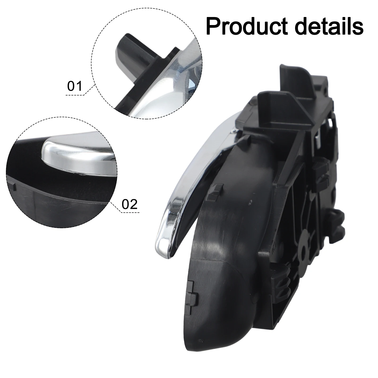 For Forester 03-08 Interior Door Handle Vehicle Maintenance As Shown 1 Piece Included Direct Replacement OEM Part Number