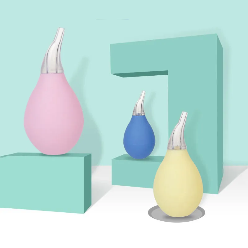 Baby Silicone Nasal Aspirator Suction Baby Safety Nose Cleaner Newborn Infantil Sanitation Nasal Dischenge Patency Tool
