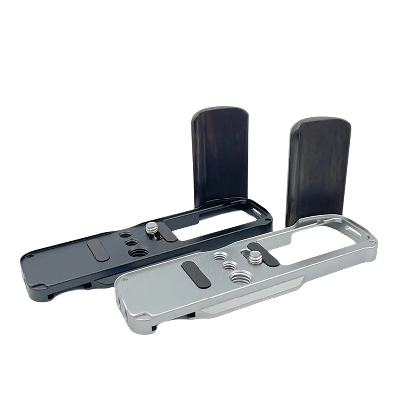 ABKI-Aperto de mão de liberação rápida placa L de madeira para câmera Fujifilm Fuji X100VI alça de câmera