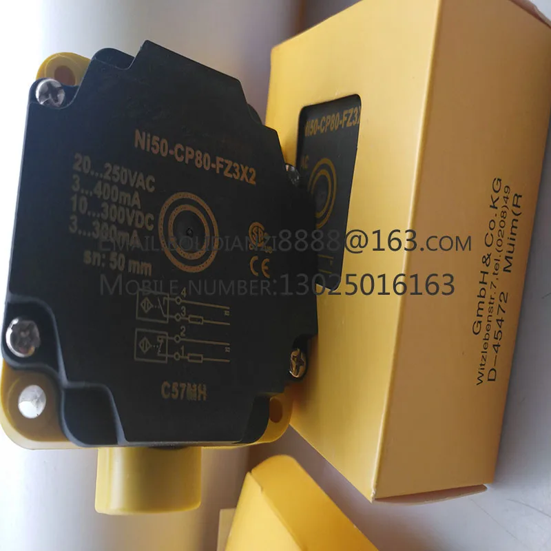 Sensor titik NI50-CP80-FZ3X2 sakelar kedekatan NI75U-CP80-VP4X2