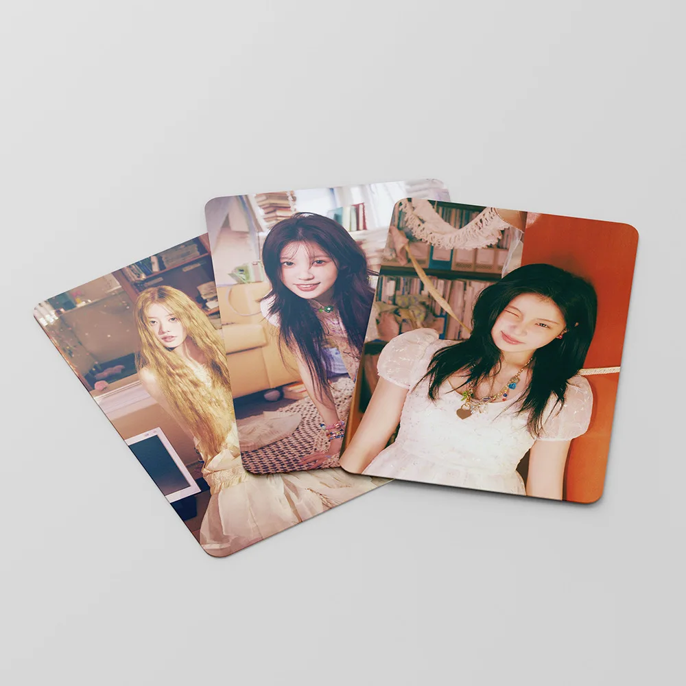 Imagem -06 - Conjunto Illit Idol Girl Novo Álbum eu Like You hd Printd Cartões Lomo Yunah Minju Moka Wonhee Iroha Photocards Fãs Presentes 55 Peças