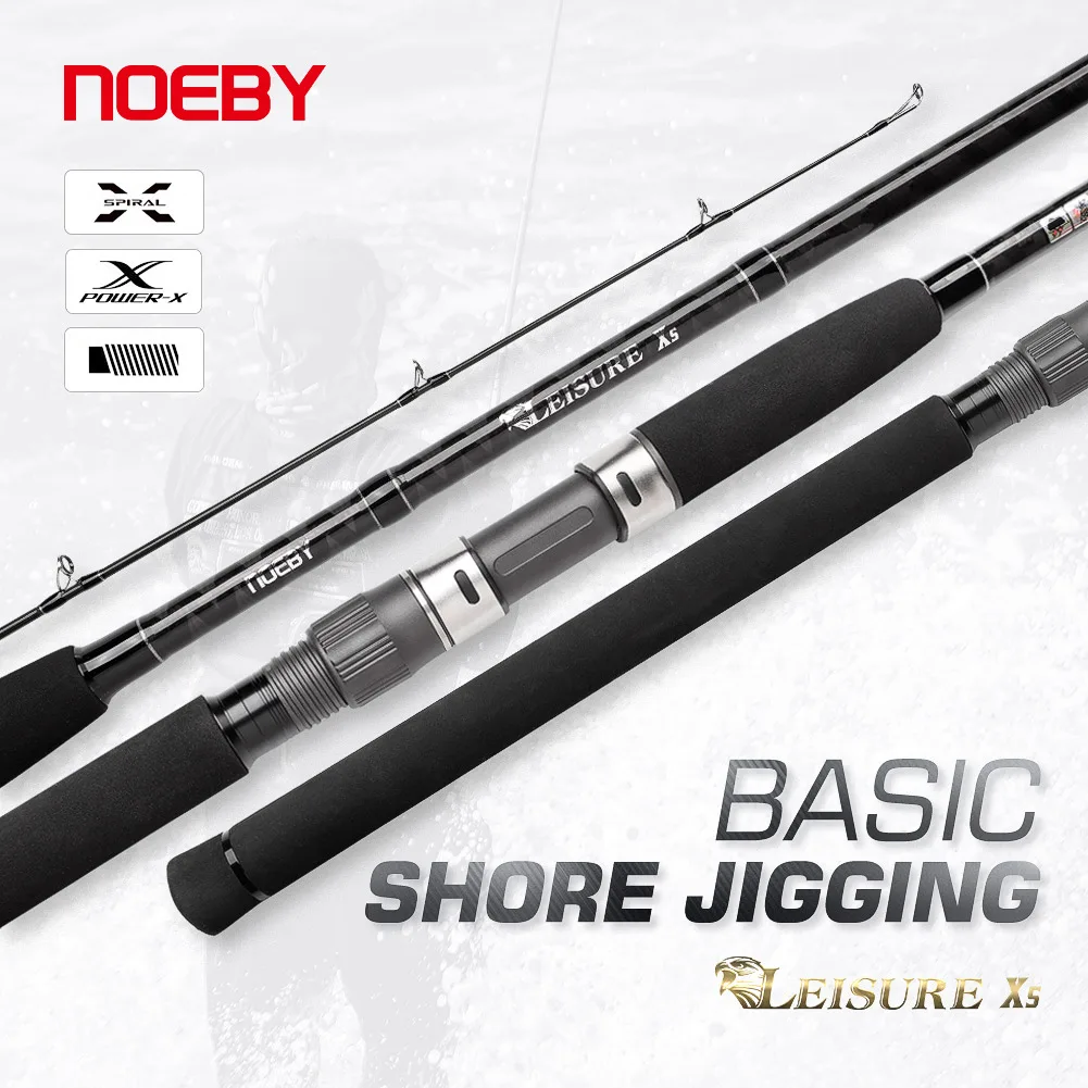 Caña Shore Jigging Noeby – Spinning robusta para agua salada