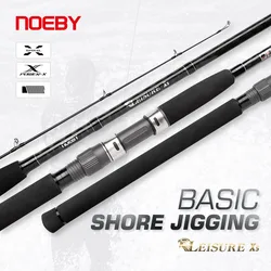 Noeby Shore Jigging Fishing Rod 2.75m 2.9m 3.05m Lure Max 70-90g Surf Casting Spinning Predator Heavy Saltwater Fishing Rods