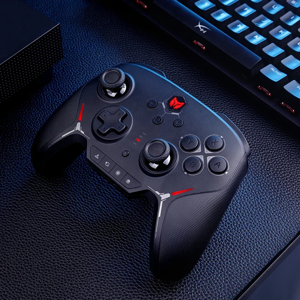 Novo controlador sem fio blitz mecahanic elite para nintend switch/pc conexão de modelo duplo gamepad joystick com carregamento rgb sta