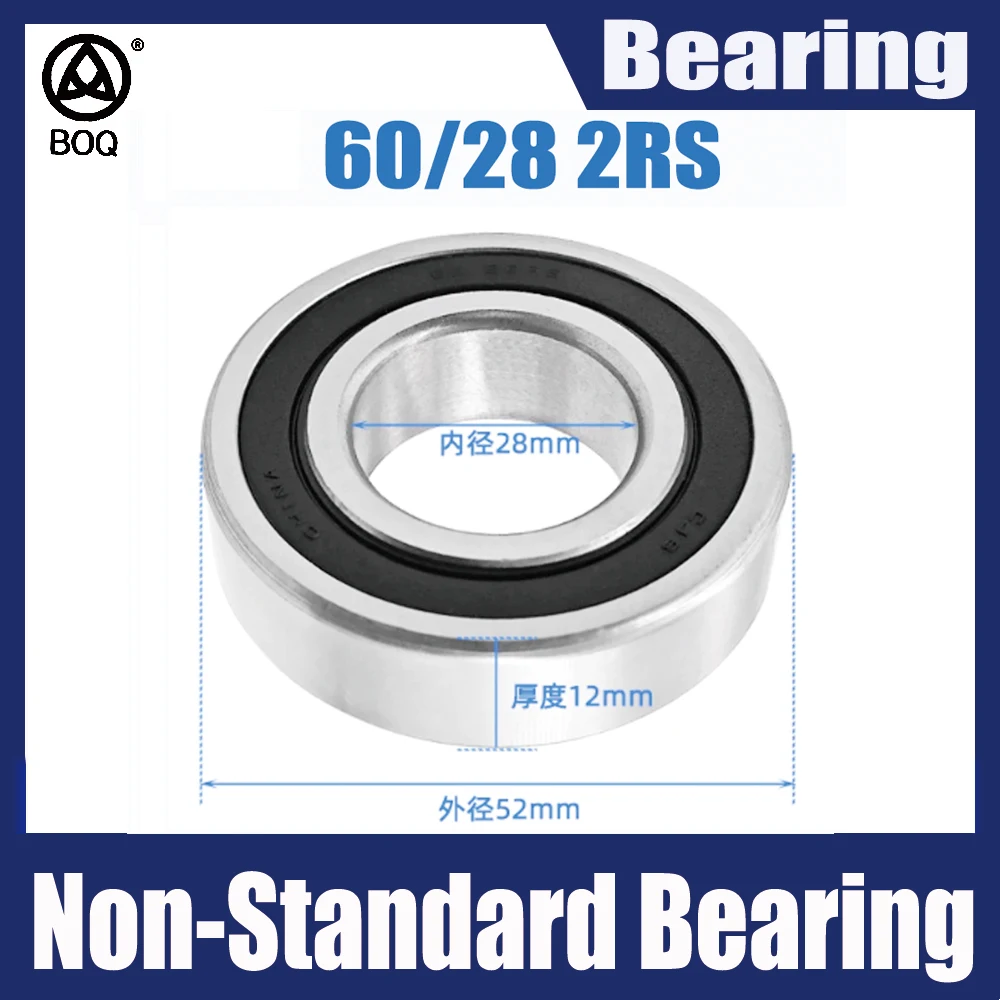 1PC Non-Standard Bearing 60/28-2RS RS 28*52*12 mm Bearings For Motor Or Race Bike Front Rear Wheel 60 28RS LUU