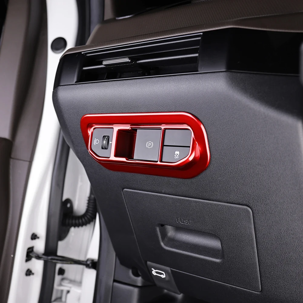 For KIA PV5 2025-2026 Left-hand Drive Auto Headlight Adjustment Switch Panel Frame Protective Cover Interior Accessories