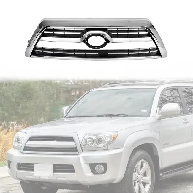 

2006-2009 Black Chrome OEM ABS Plastic Car Bumper Grill Offroad Parts for 4runner Hilux Surf