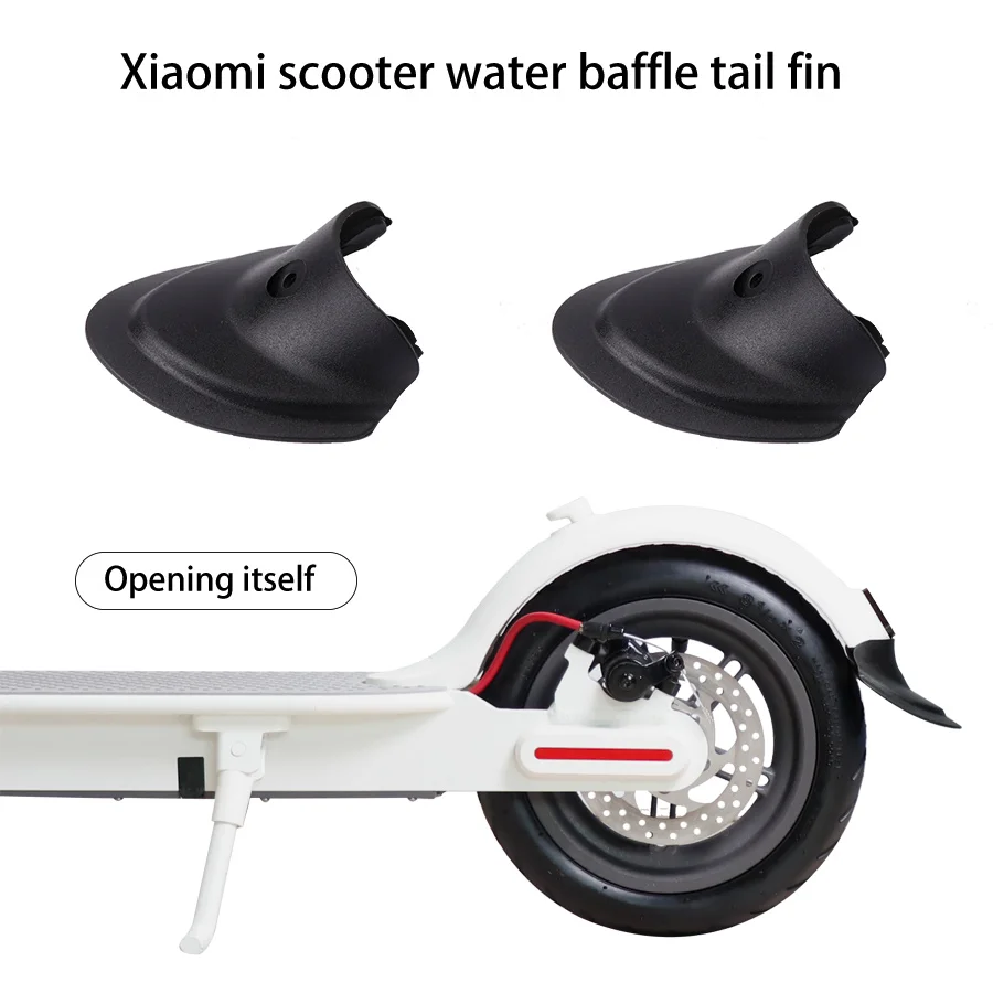 Front Rear Fender Fishtail Shape Water Baffle for Xiaomi Mijia M365 M365 Pro S1 Scooter Extension the Tail Mudguard Parts