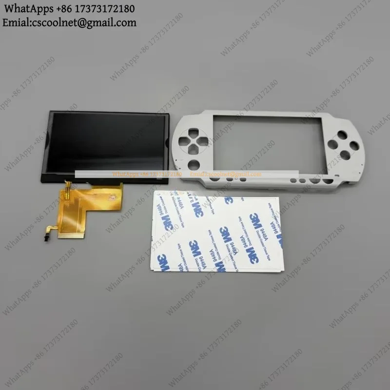 k06 Fully Laminated IPS LCD Screen With Custom Top Cover For PSP1000 No Logo Shell