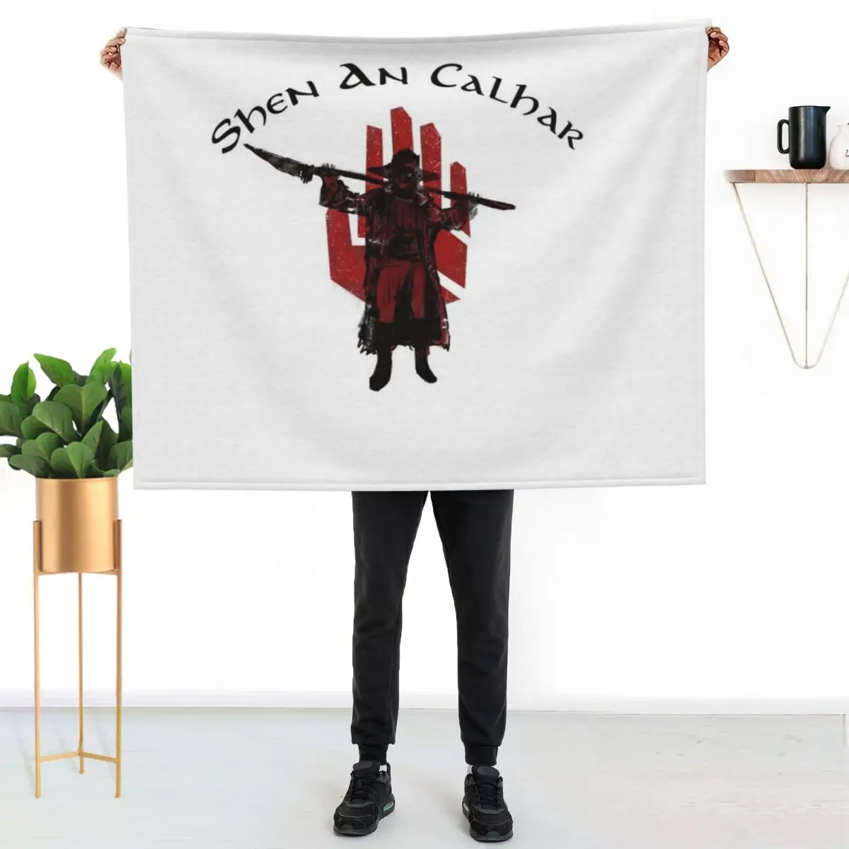 Mat and Band of The Red Hand - Wheel of Time Throw Blanket for babies Weighted anime christmas gifts Hairy Soft Blankets
