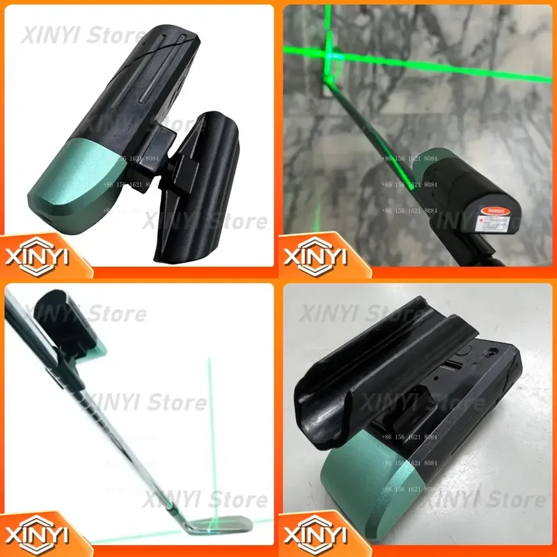 Green Crossbar 520nm Golf Putter Training Aid for Golf Putting Alignment Tool for Indoor Practice for Laser Putting Guide for