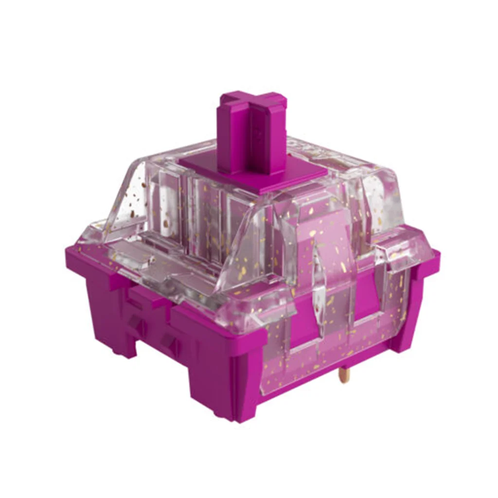 

Akko CS Wine Red Switch Wine White Switch Linear Tactile 3pins Lubrication For Mechanical Keyboard Games MX Custom DIY Switches