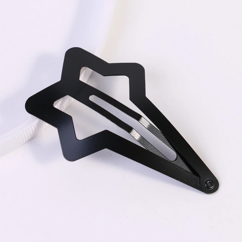 Wholesale Children New Arrival Matt Black Paint Hairpin Side Clip BB Folder Variety Of Selected Cute Hair Accessories