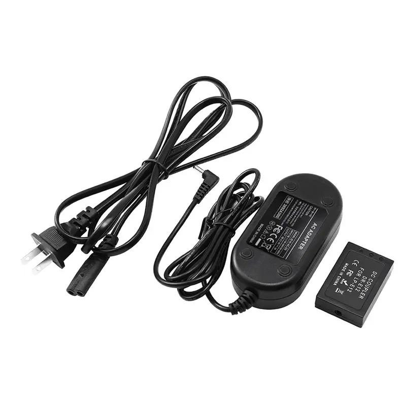 AT29-LP-E12 Dummy Battery Replacement Parts For Canon EOS M M2 M10 M50 M100 M200 Mark II Camera Dummy Coupler US Plug