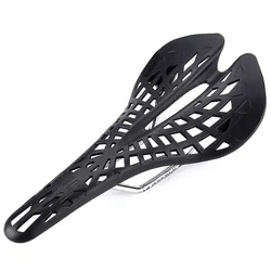 Mountain Bicycle Seat Saddle Carbon Fiber Racing Bike Riding Hollow Saddle Seats Bike Cycling Parts MTB Cycling Equipment