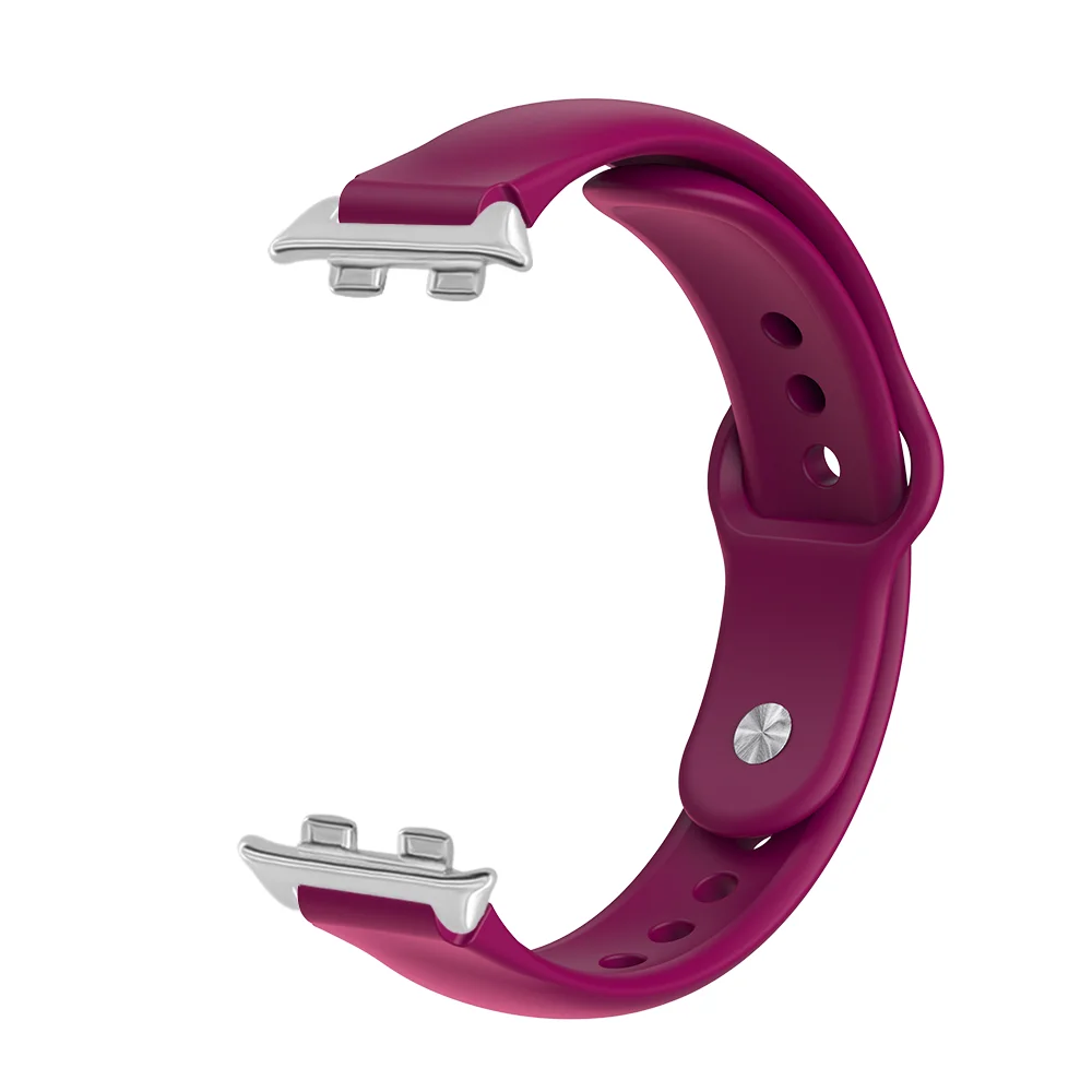 

Watch Strap For Honor Band 9 Reverse-buckle Quick Release Frontier Skin-friendly Silicone Replacement Smart Watch Band Unisex