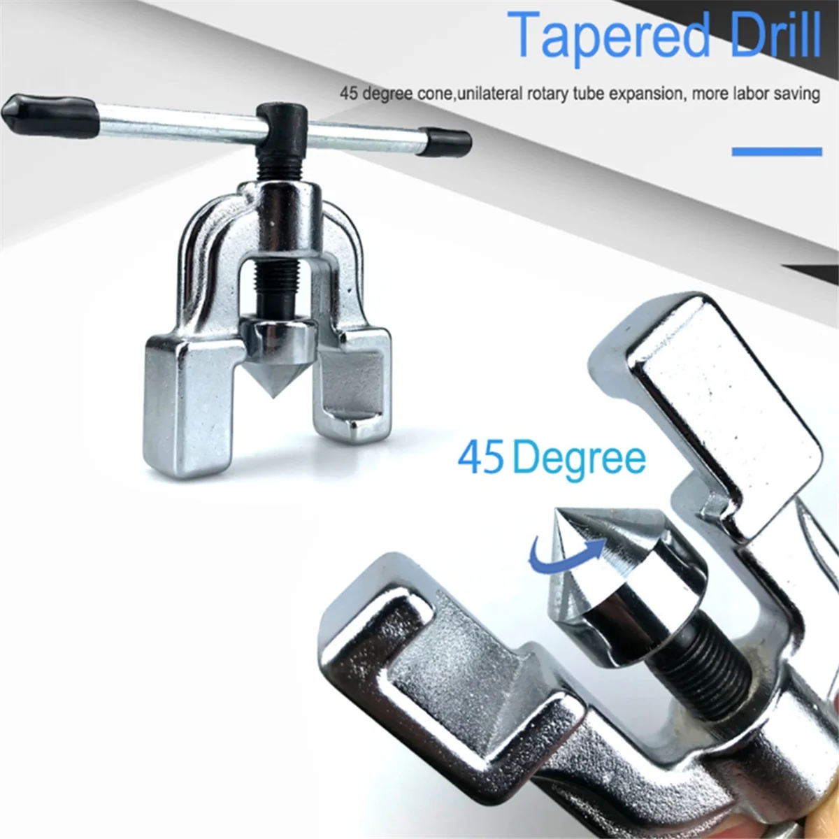 

AA98 Metric Copper Tube Expanders 45 Degree Flaring Tool Set for Expanding Copper Tubes and Other Pipes