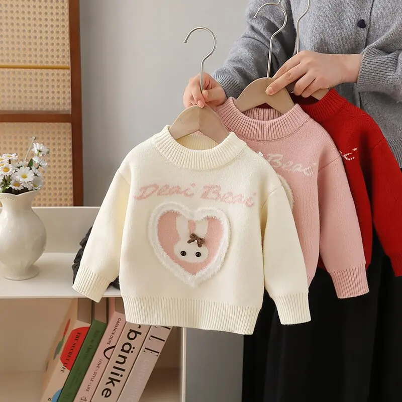 Winter Knitwear Kids Clothes, Playful Sweater Toddler Boy Girl, Baby Clothes Cute Essential