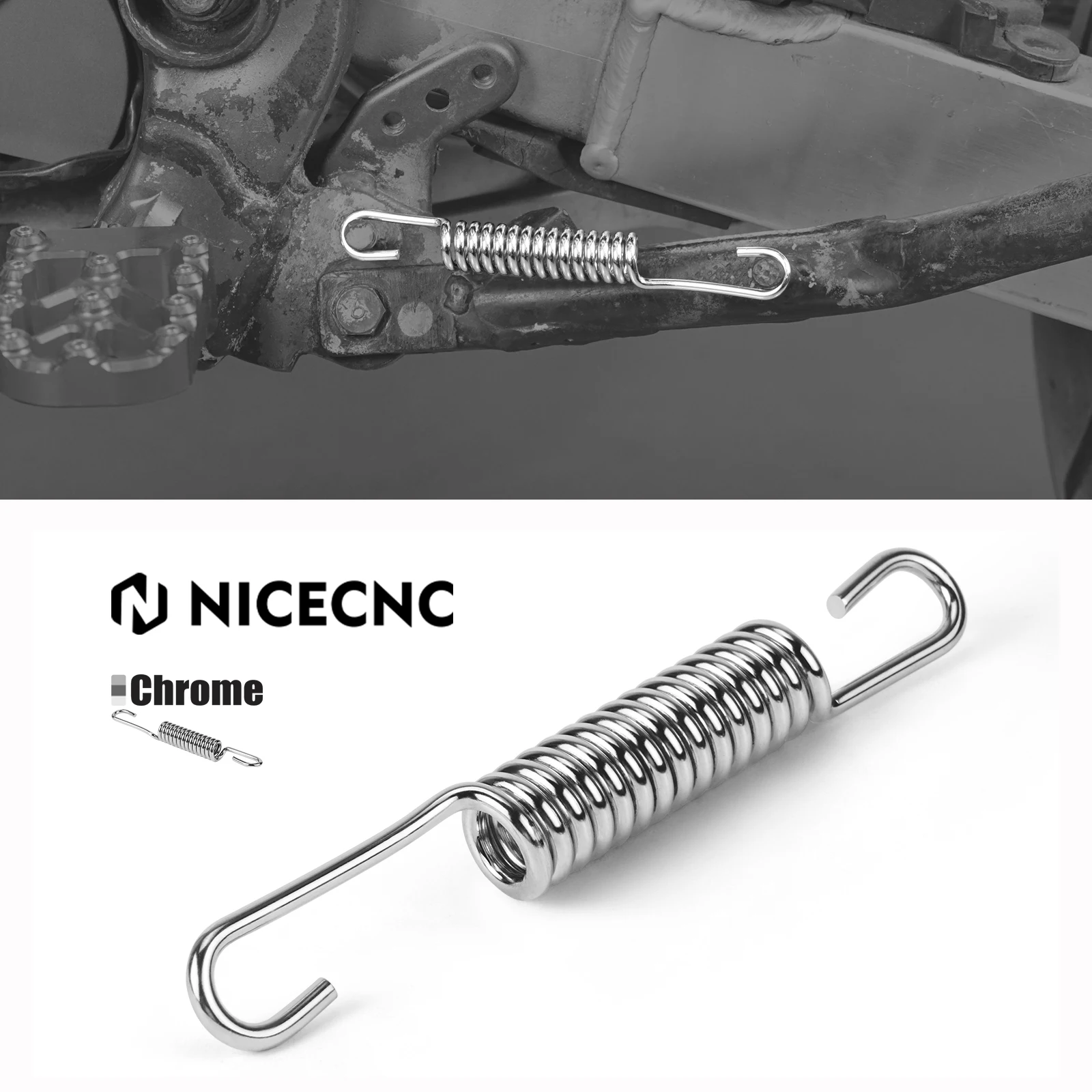 

Motorcycle Side Stand Kickstand Springs For Suzuki DRZ400 DR-Z400 DRZ 400 E S SM DRZ400E DRZ400S DRZ400SM 2000-2024 2023 2022