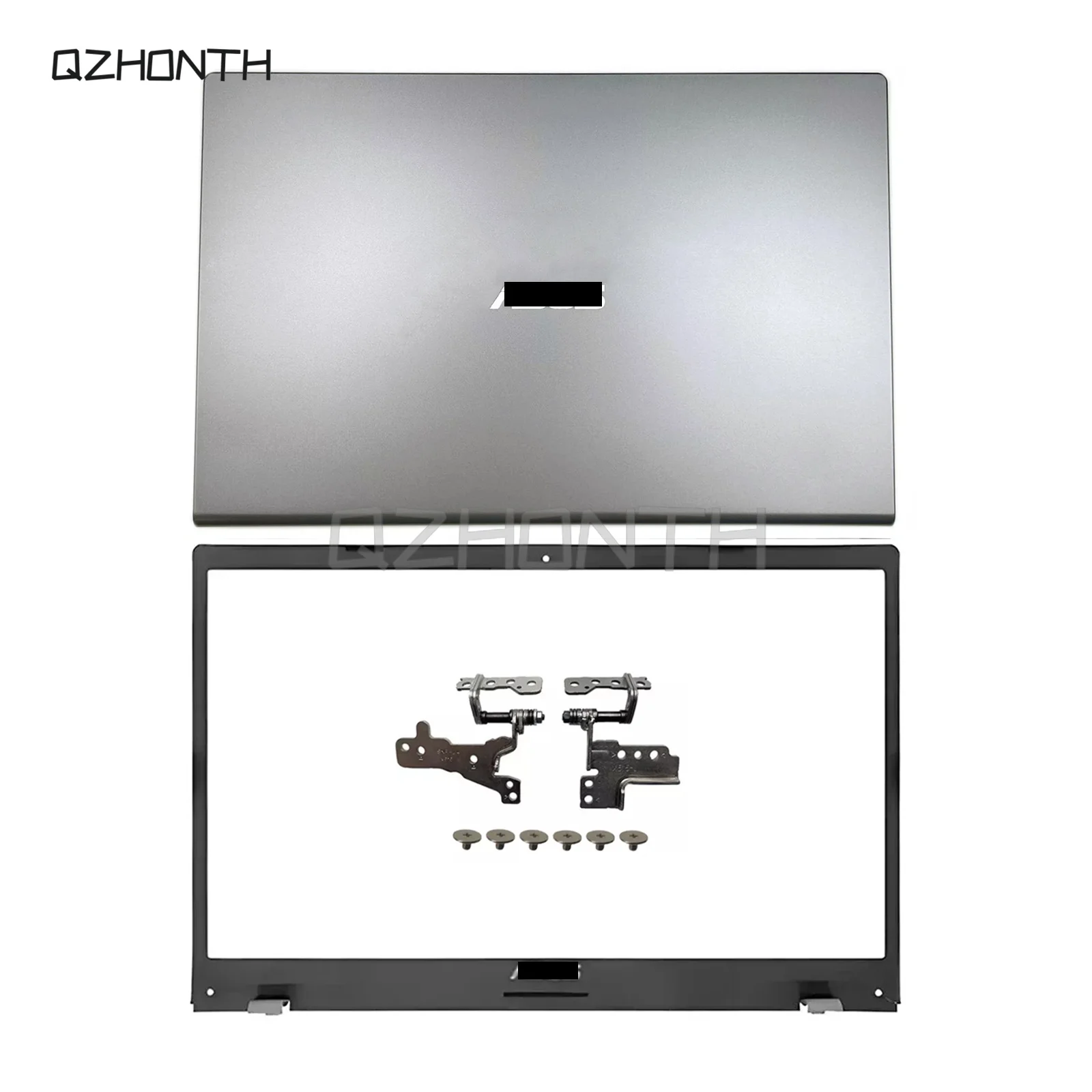 New For ASUS X515 FL8700 Y5200F M509D X509 R565M LCD Back Cover+Front Bezel+Hinges (Silver) 15.6