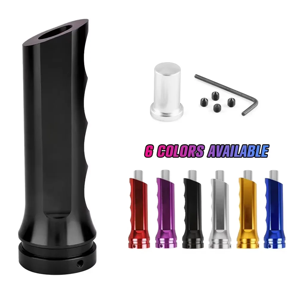 

1PC Car Hand Brake Sleeve Handle Cover Anti-slip Decoration Handbrake Protector Cover Aluminum Auto Modification Accesorios