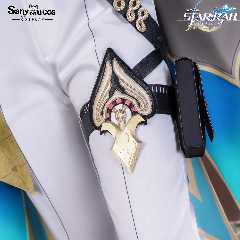 Premium Edition SanyMuCos Aventurine Cosplay Honkai: เกม Star Rail ชุดคอสเพลย์ชุด Comic-con ของขวัญวันเกิดและวันหยุด