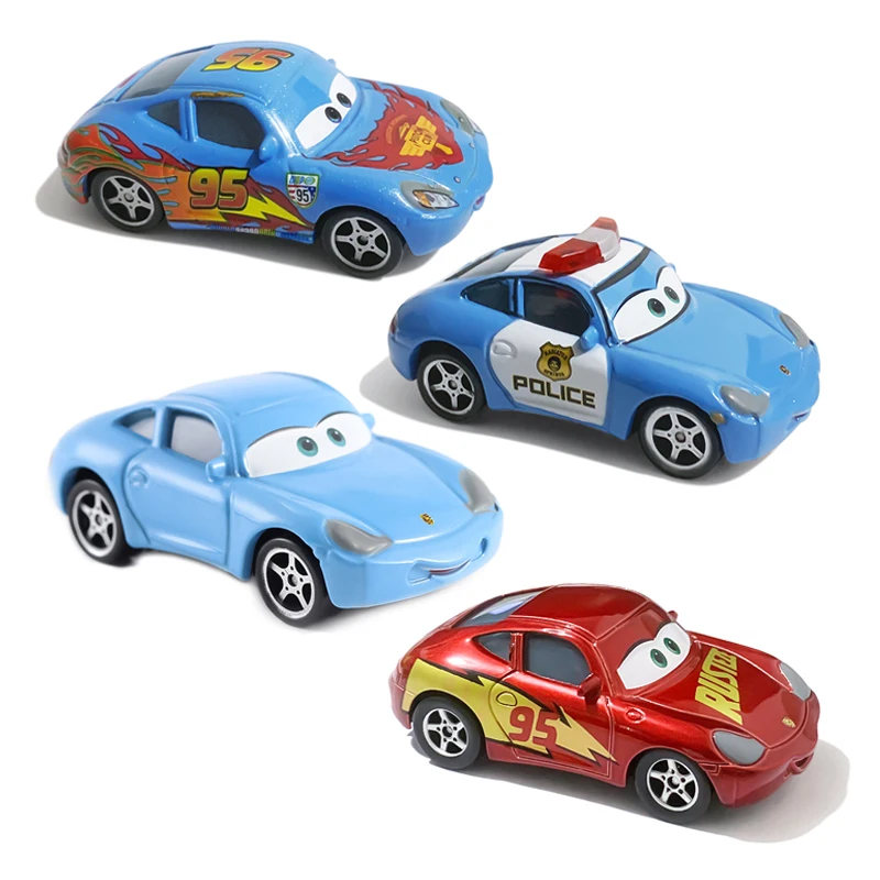 

Disney Pixar Cars 2 Anime Figure Sally Series Model Toys Car 1:55 Metal Die Casting Racing Car Toys Lightning McQueen Kids Gifts