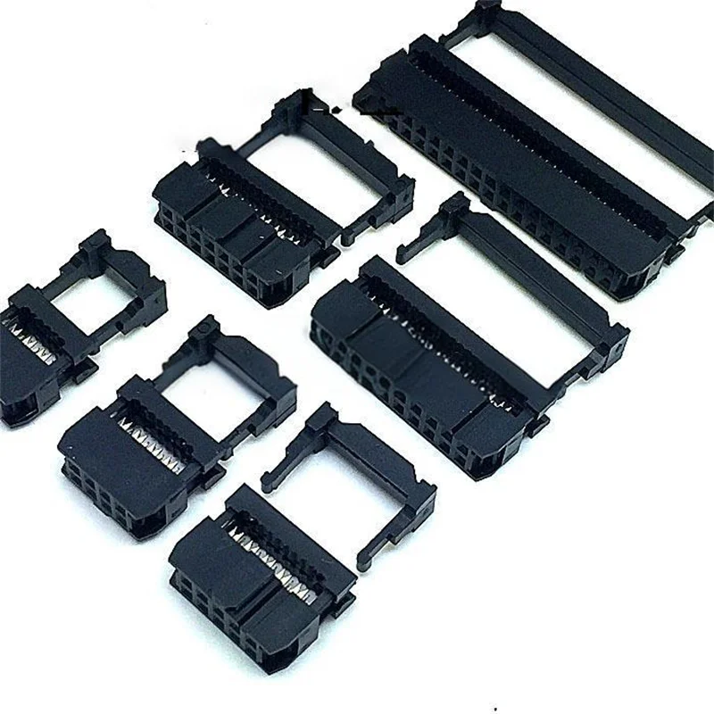 3-قطعة مجموعة FC-6P/8P/10/12/14/16/18/20-64P 2.54 مللي متر FC تجعيد محطة ISP موصل