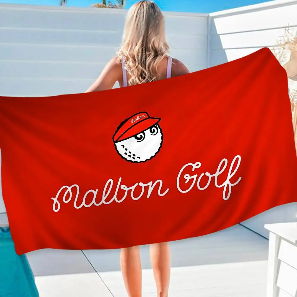 Fashion G-Golf M-MALBON Microfiber Beach Towel Absorbent Quick dry Soft Yoga Swimming Resort Mountain Climbing Towel