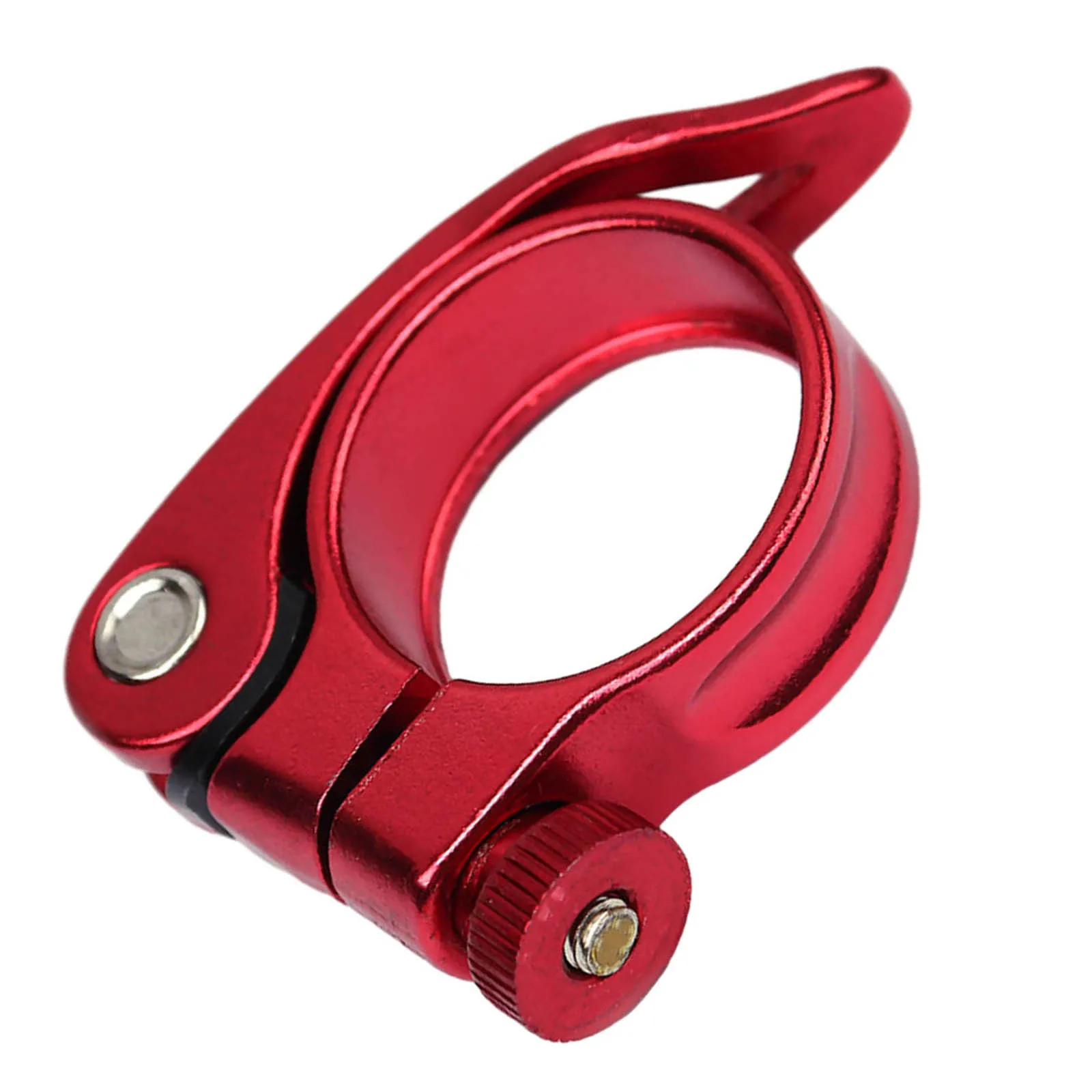

Quick Release Clip Seatpost Clamp 1pc Aluminum Bicycle Accessories For Mountain Road Bike For 34.9mm Seat Tube