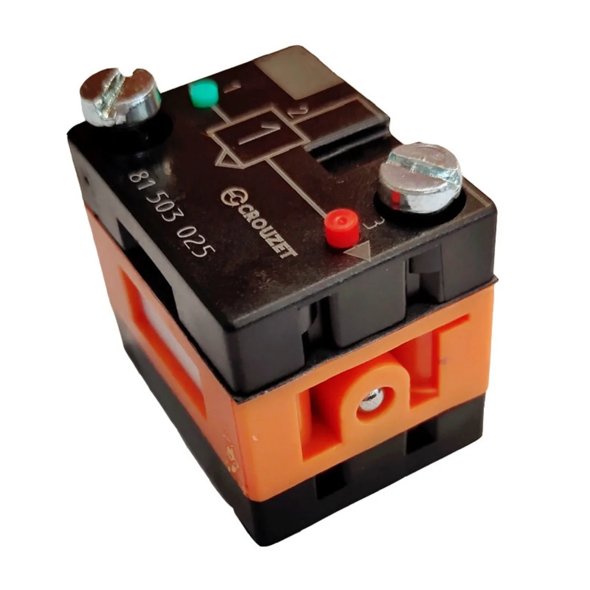 81503025-french-kronos-for-crouzet-textile-and-machinery-chemical-fiber-pneumatic-component-logic-component-pressure-indicator