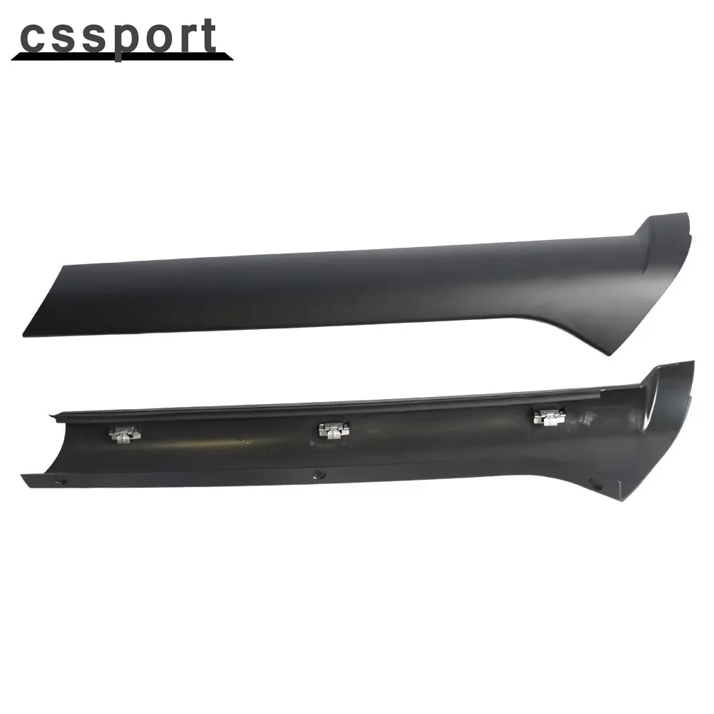 

DCB500060PMA DCB500070PMA 2Pcs Right&Left Side Front Windshield Outer Trim Pillar Molding For Land Rover Discovery 2 1999-2004