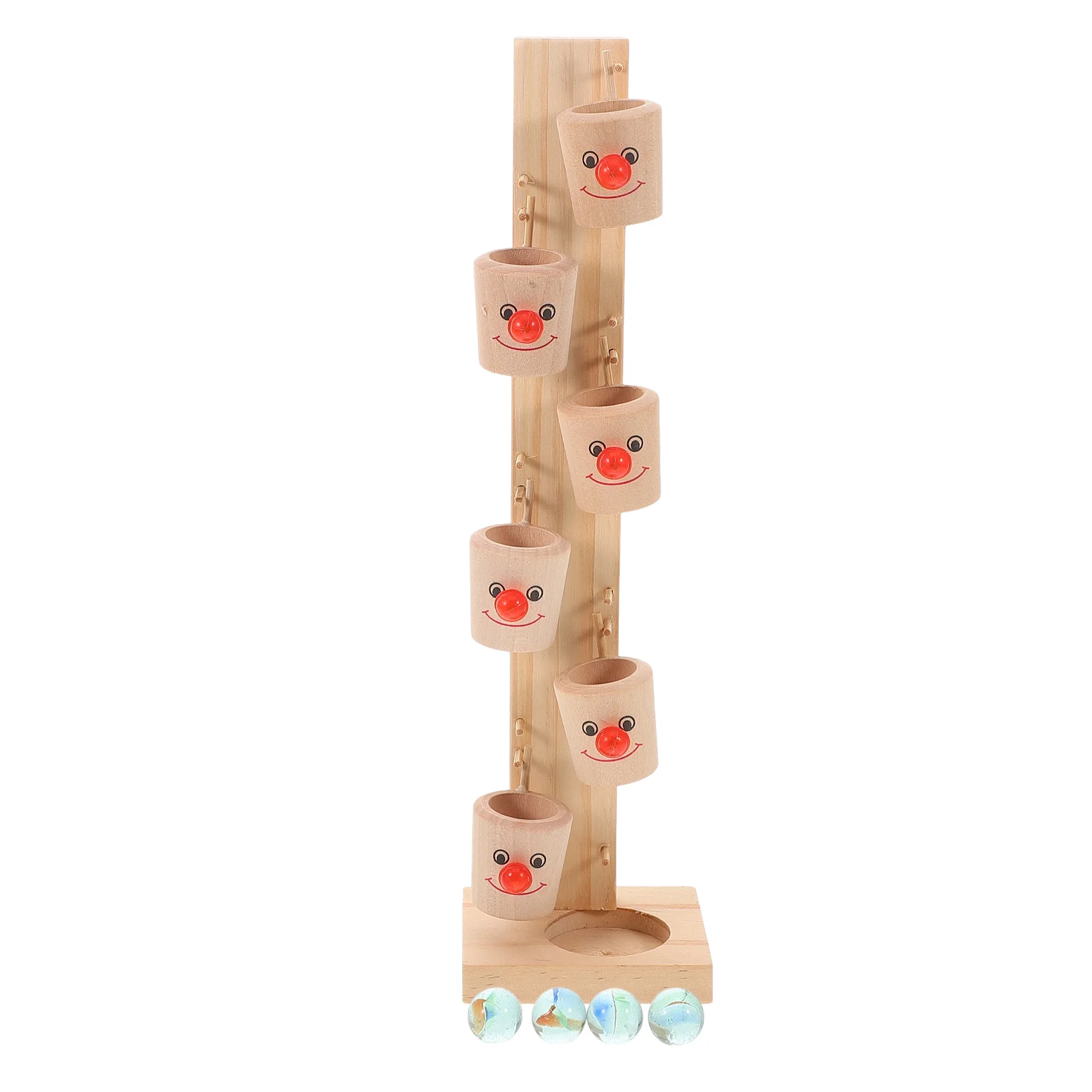 مجموعة واحدة من مسار تشغيل الكرة الخشبية، براعة رائعة، وظائف عملية، لعبة تنموية للأطفال الصغار #6