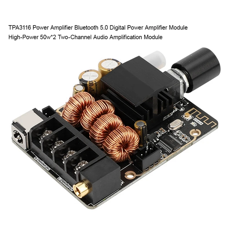 TPA3116 Class D Convenient Digital Amplifier Module Stereo Audio Amplifier Module Digital Amplifier Module Audio Accessories
