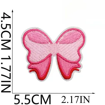 מדבקת טלאי לבגדי ילדה, מדבקת בד רקמת מצלמה ורודה וחמודה, עקבים גבוהים, חותמת מחשב, גיהוץ 6 best sales תיקוני בנות - №4