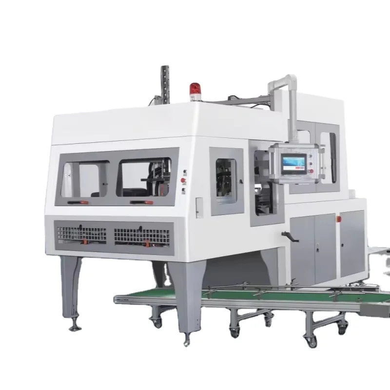 JZH-1600 Paper Box Folding Machine Cardboard Box Folding Machine Small Desktop Box Folding Machine Fully Automatic Fruit