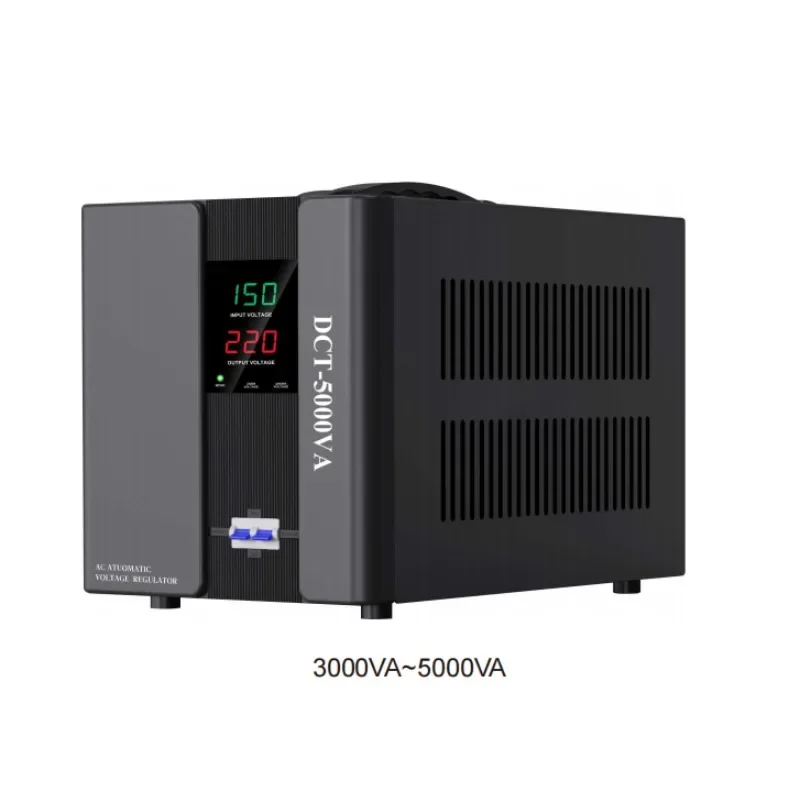 Single Phase Fully Automatic AC Voltage Stabilizer DCT500va 1kva 1500VA 2kva 3kva 5kva