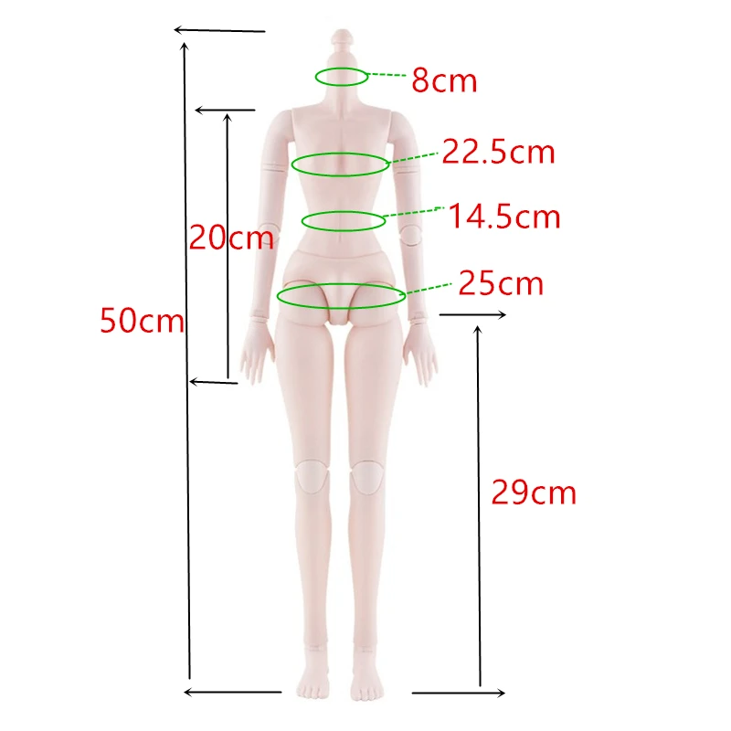 60cm roupas de boneca 1/3 bjd princesa boneca vestir-se acessórios camisola casaco meninas vestir-se brinquedo