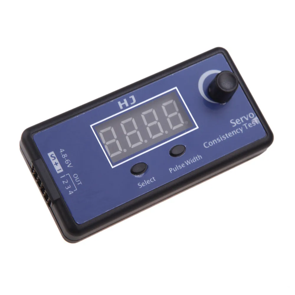 Digitaler Servotester / ESC-Konsistenztester Lenkgetriebemessung für FPV RC Hubschrauber Flugzeug Auto Servo Tester Tool
