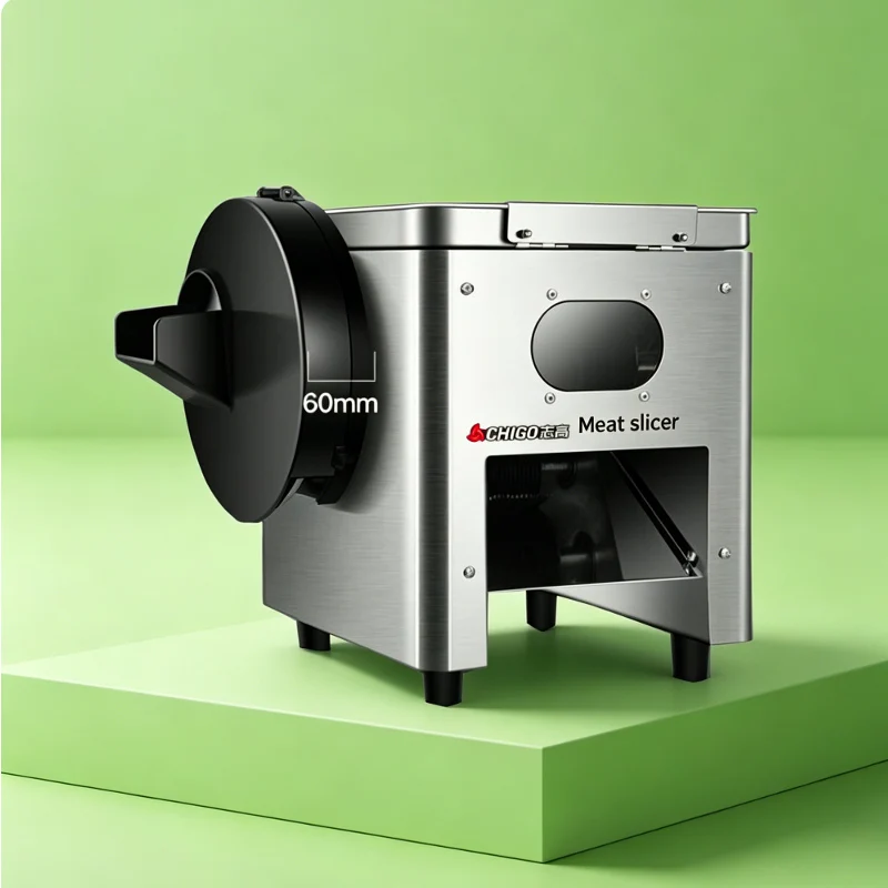 220v/50hz With Different Blade Meat Slicer Automatic Cutting Machine for Vegetable and Food