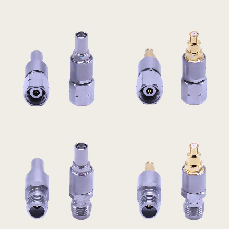 

1pcs/lot 2.4MM to SMP Male plug & Female jack Millimeter Wave Stainless Steel 40G High Frequency Test Adapter ﻿