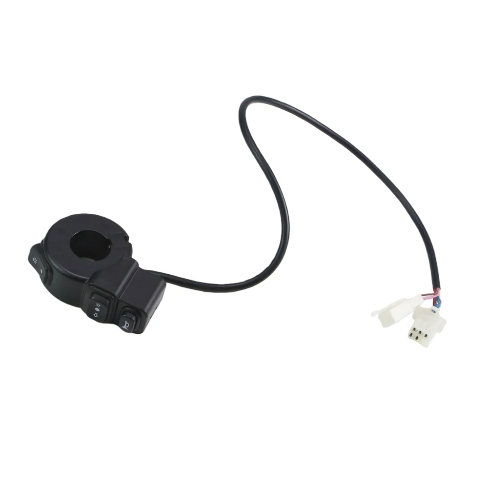 

Universal 22mm 3 In 1 Handlebar Switch Headlight Turn Signal Horn Button For Motorcycle ATV Scooter Quad Electric Bike