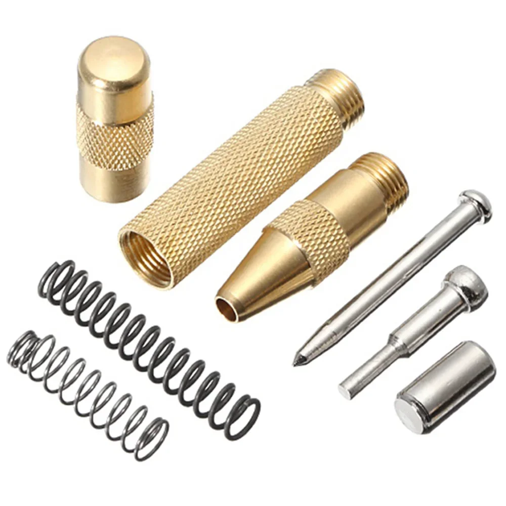 STONEGO Automatic Center Punch High Hardness Drilling Positioning Punch Spring Pointer Center Drilling Positioning Punch Tool