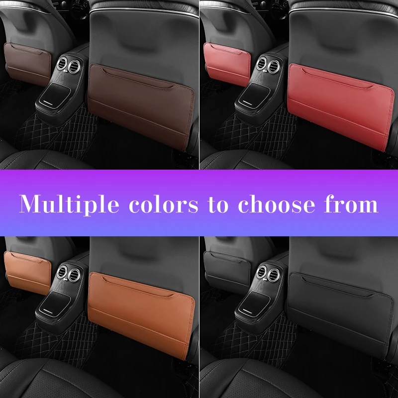 

Car Seat Back Anti Kick Pad For Lexus CT ES GS NX IS250 CT200h IS300h ES300h ERX400h Leather Protective Mat Interior Accessories