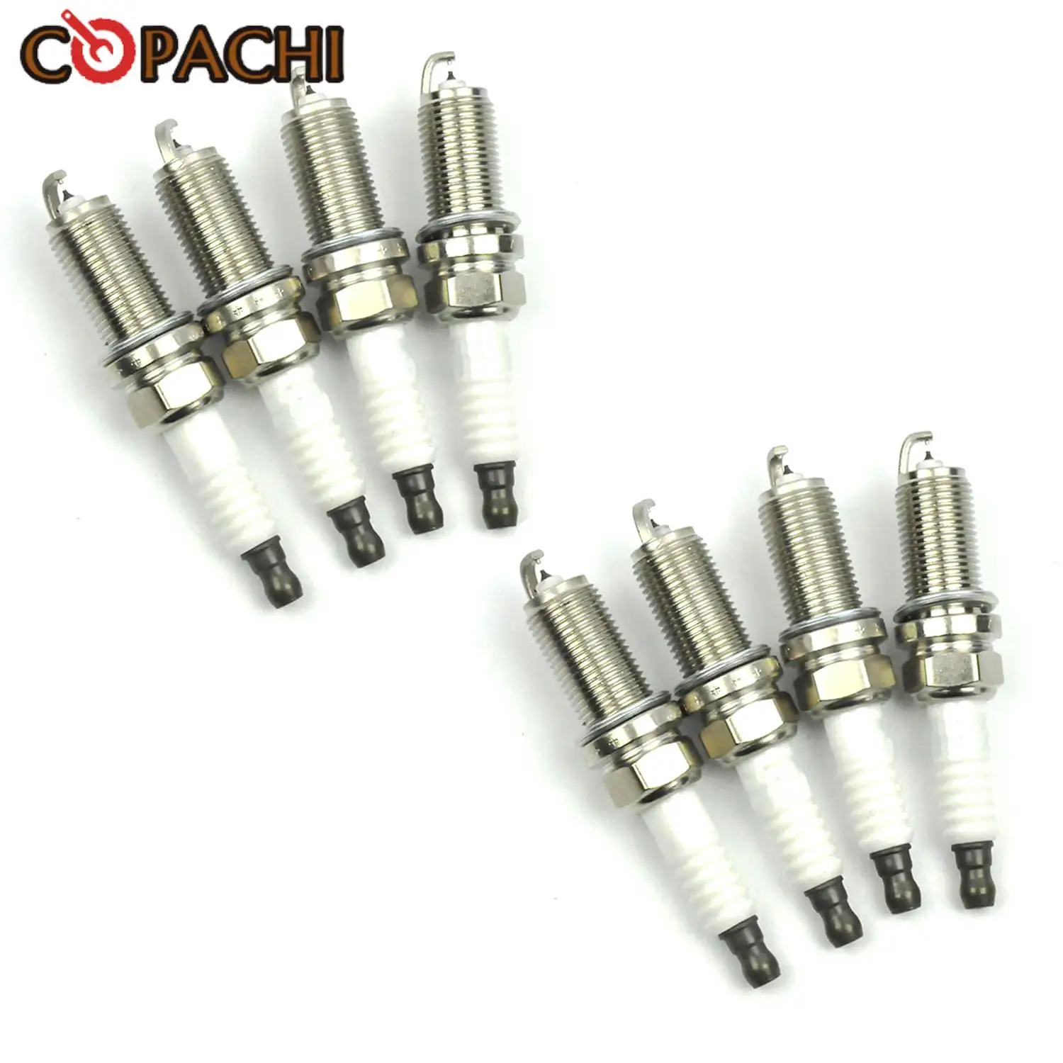 

8Pcs Spark Plug 90919-01247 FK20HR11 for Toyota AVALON CAMRY HIGHLANDER RAV4 SIENNA VENZA 3.5L V6 2GR-FE ENGINE ONLY