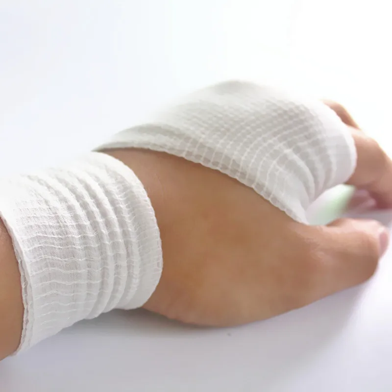 3pcs/lot Baby Cotton Gauze Wound Dressing Nursing Care Patches Strips Adhesive Plasters Elastic Bandages First Aid Baby Care