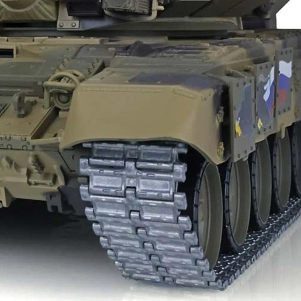 1/16 HENG LONG RC Tank 7.0 Upgraded Russia T90 RTR 3938 W/ 360° Turret Red Eyes Remote Control Car Panzer Vehicle RC Model