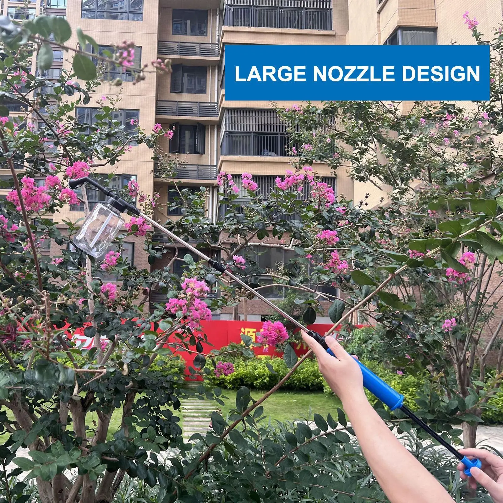 Powder Duster Applicator Handheld Pollinator Tool Versatile Scalable extension rod distributor fast and uniform pollination tool