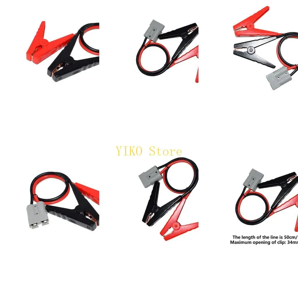 

K32C, 50 см, вилка ADS, провод 10AWG, 50A, кабель для зарядки аккумулятора электрического вилочного погрузчика, ADS с зажимом,