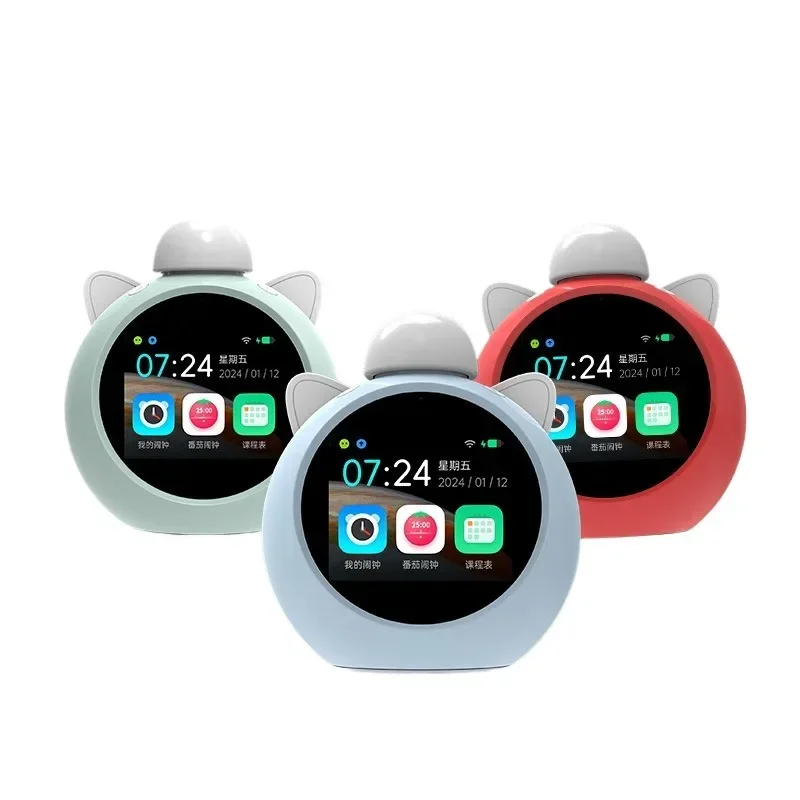 

AI large model Time Treasure accompanies the robot to talk, interact with the voice, and hand over the student learning machine